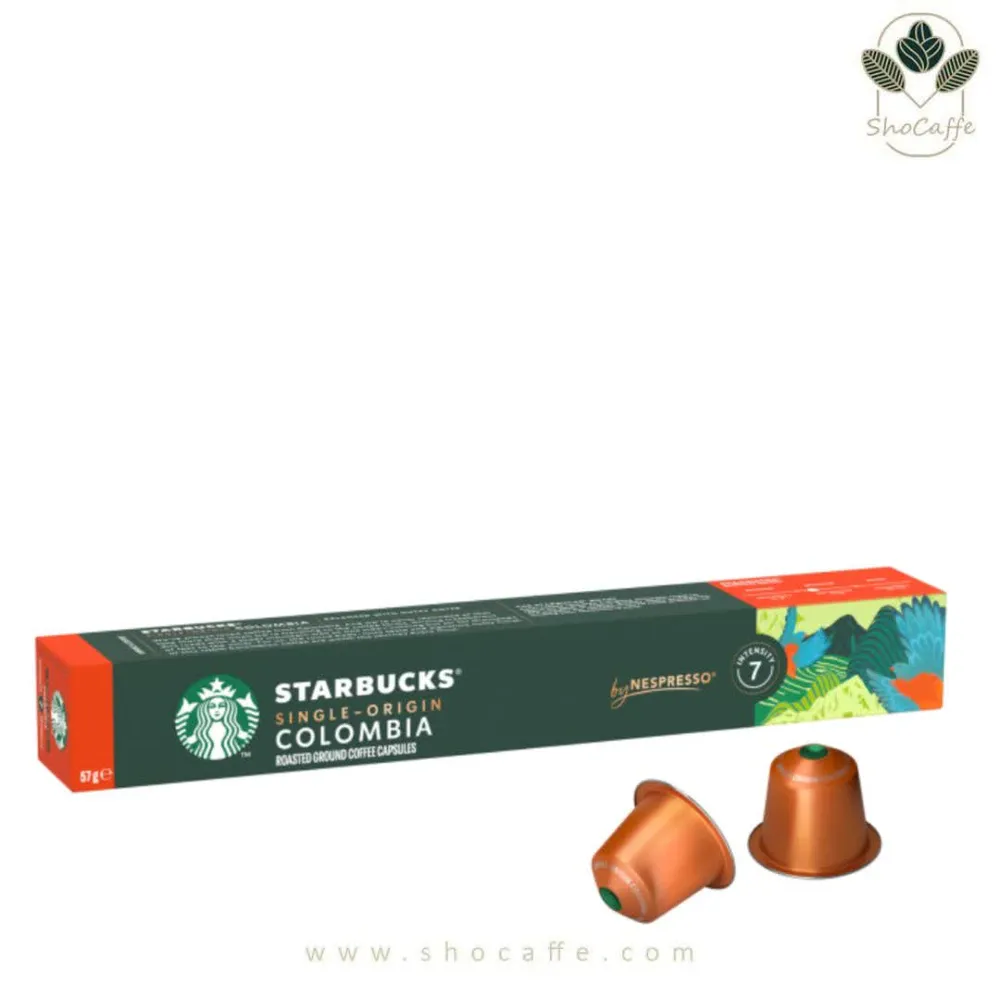 کپسول قهوه نسپرسو استارباکس مدل کلمبیا Starbucks Single-Origin Colombia